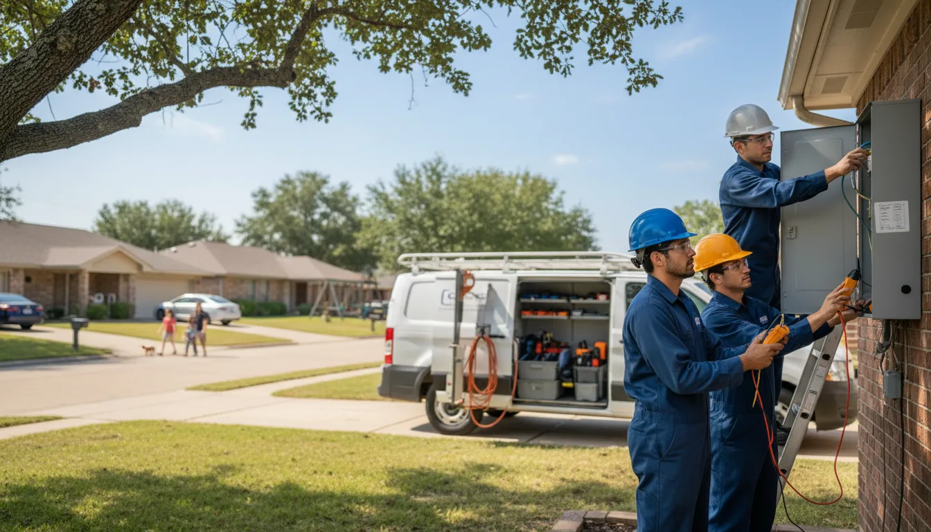 Certified electrician providing emergency electrical services in Dunlow, WV